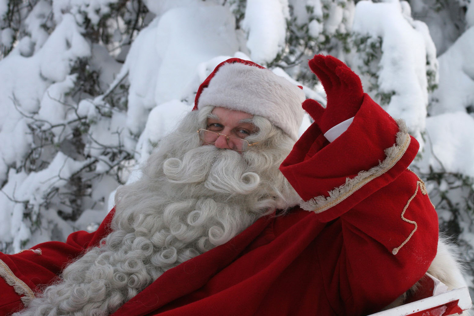 santa Claus in Lapland