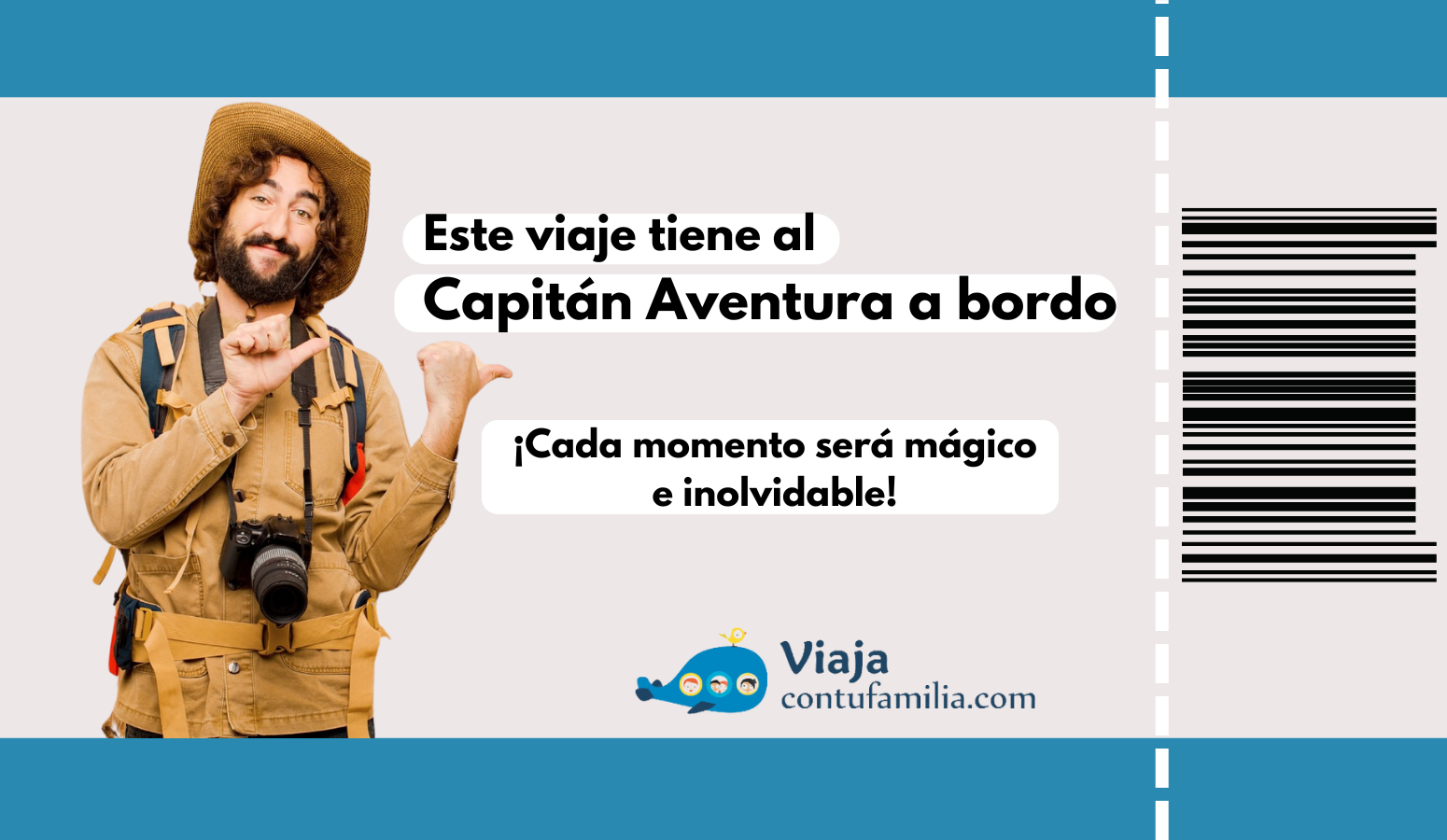 capitan aventura vacaciones familiares